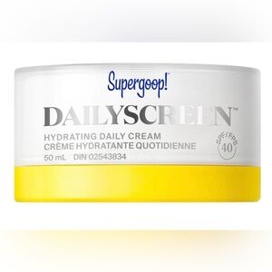 ⭐️NIB⭐️SUPERGOOP ~ Dailyscreen-SPF40 Hydrating Daily Cream ~ Full Size 50ml